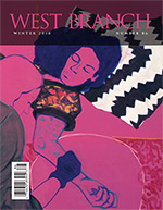 West Branch Issue 86, Winter 2018. Cover art: 